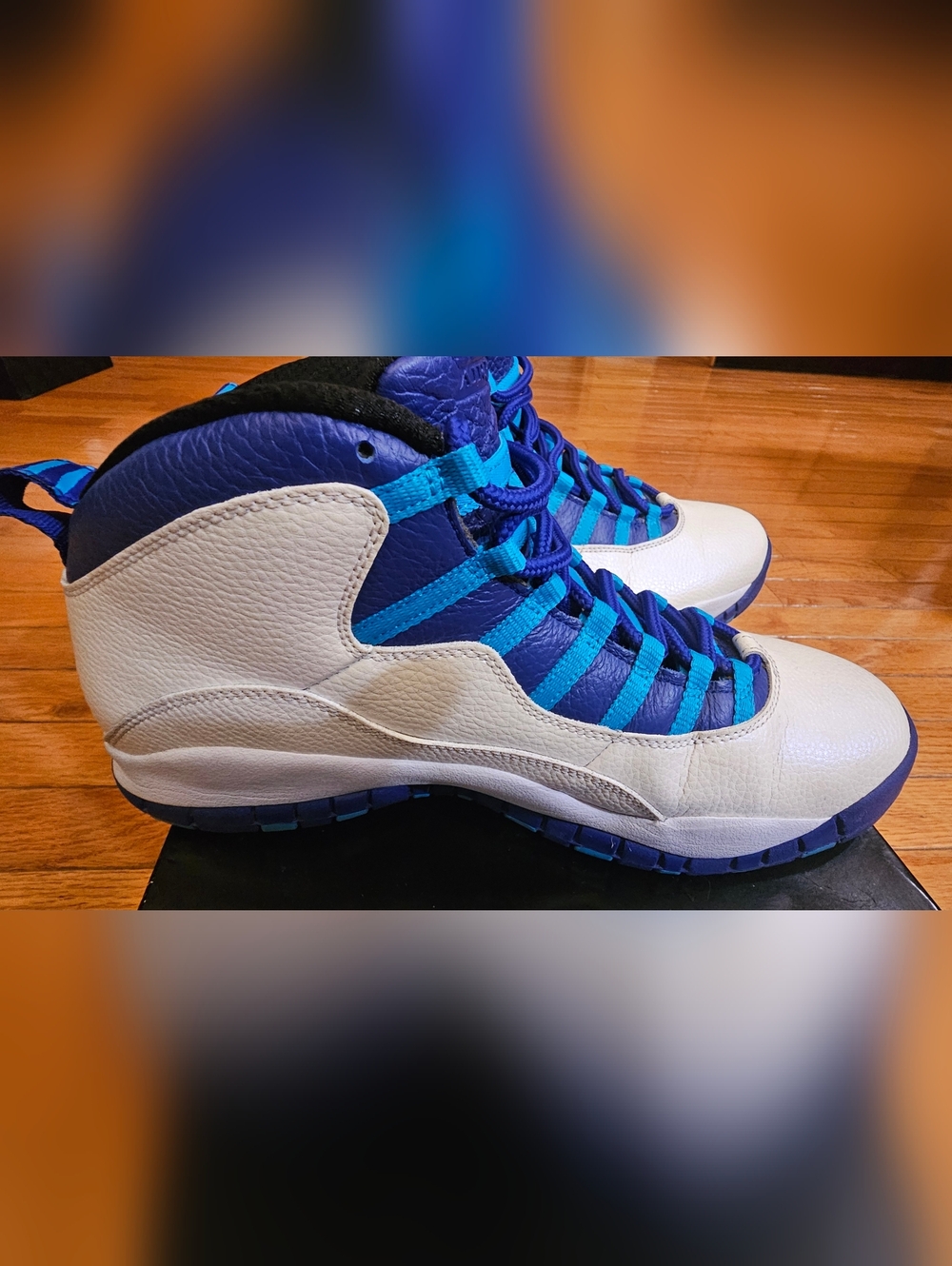 Air Jordan 10 Retro "Charlotte Hornets"  (2016) Men's Size 12 - Picture 7 of 12